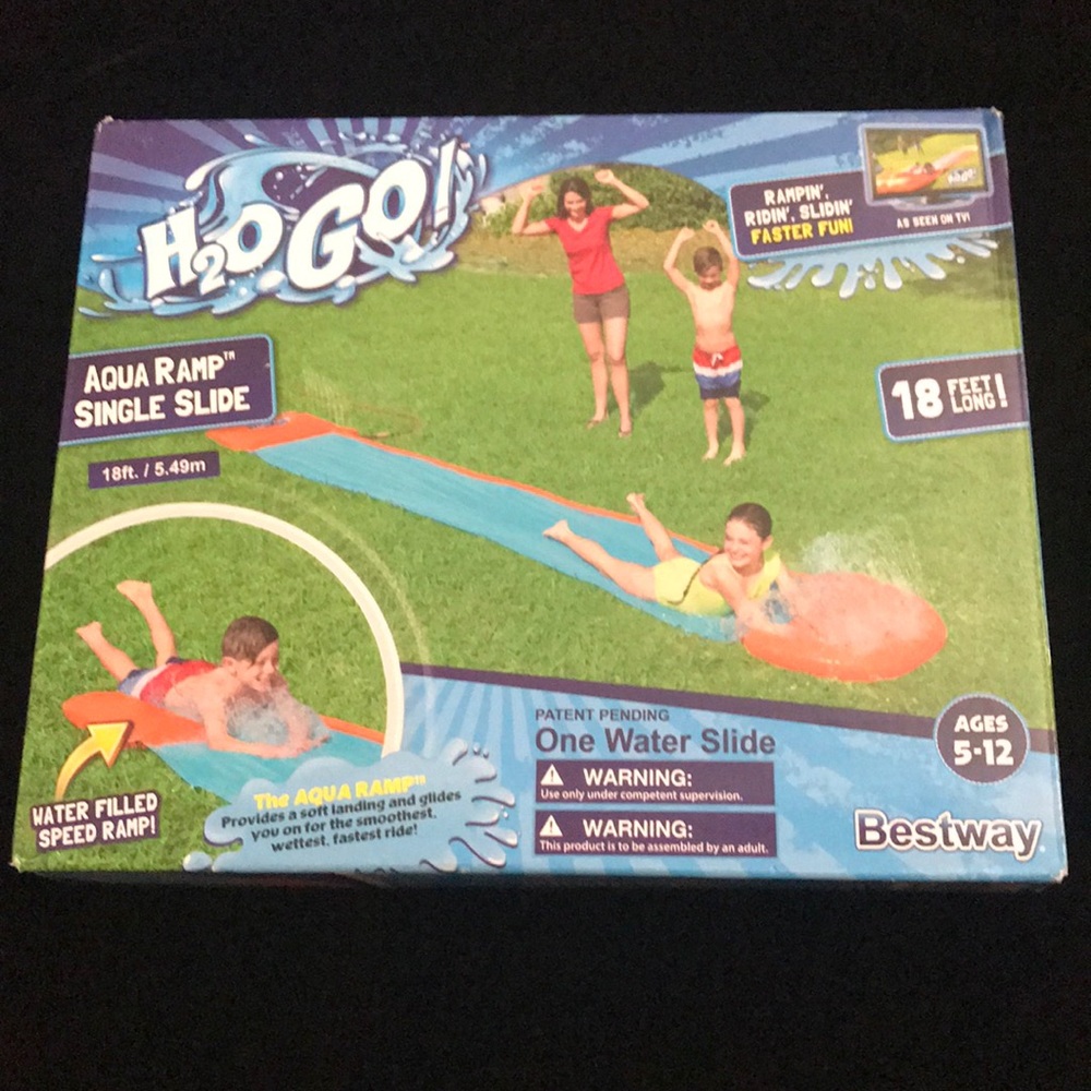 H2O Go Aqua Ramp Single Slide
